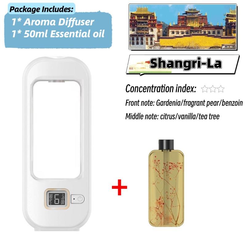 6 режимов Аромадиффузор H3 Настенный диспенсер освежителя воздуха Аромат Эфирное масло Увлажнитель воздуха Ароматерапия Перезаряжаемый от USB Для дома Спальни