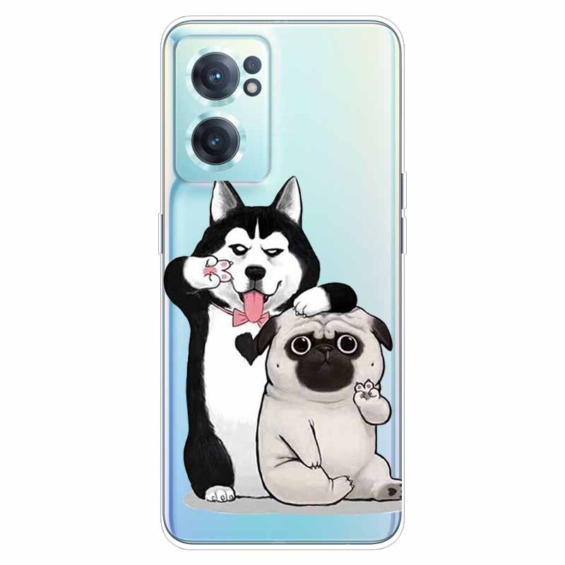 Чехол для телефона OnePlus Nord CE 2 5G, чехол из ТПУ, силиконовый, мягкий, с рисунком, прозрачный чехол для One Plus 10 Pro / CE2 5G, прозрачный Coque