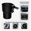 Car Cup Holder Organizer Drink Bottle Holder Stand Plastic Trash Container for Cellphone Keys Water Bottles Pen Food and So On