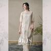 JK&JS 'A Dream of Splendor' New Chinese Style Embroidered Long Dress