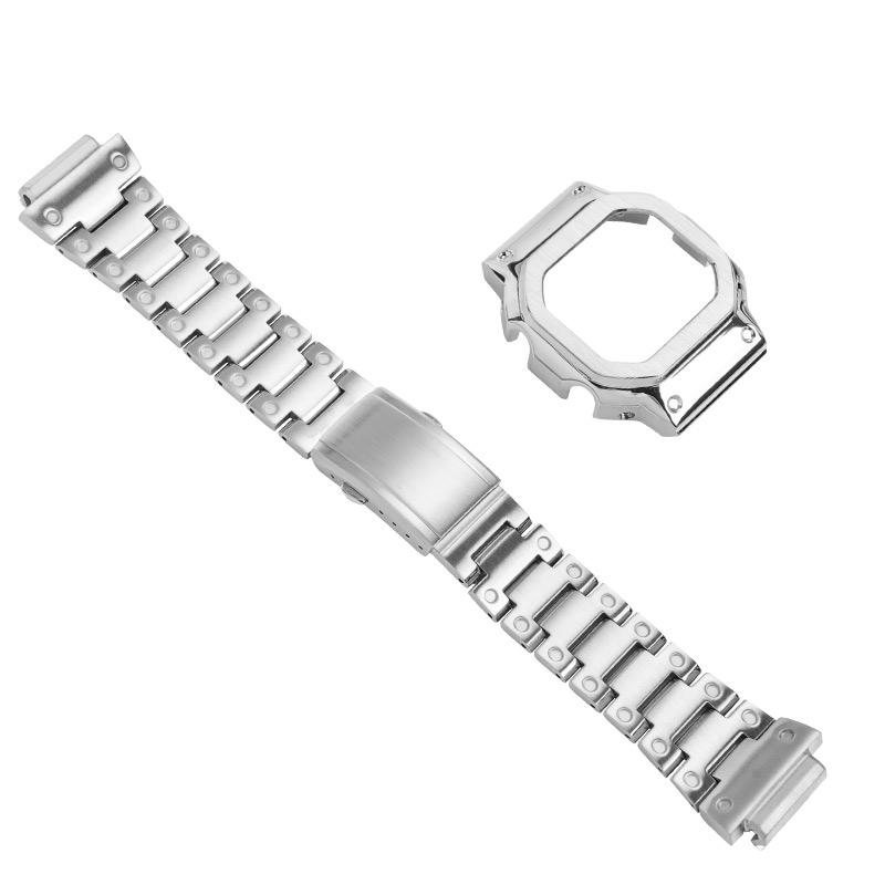 DW-H5600 металлический корпус+ремешок Для Casio 3516 DW-H5600 ремешок H5600 стальной корпус металлический ремешок для мужчин H5600 MOD kit аксессуары