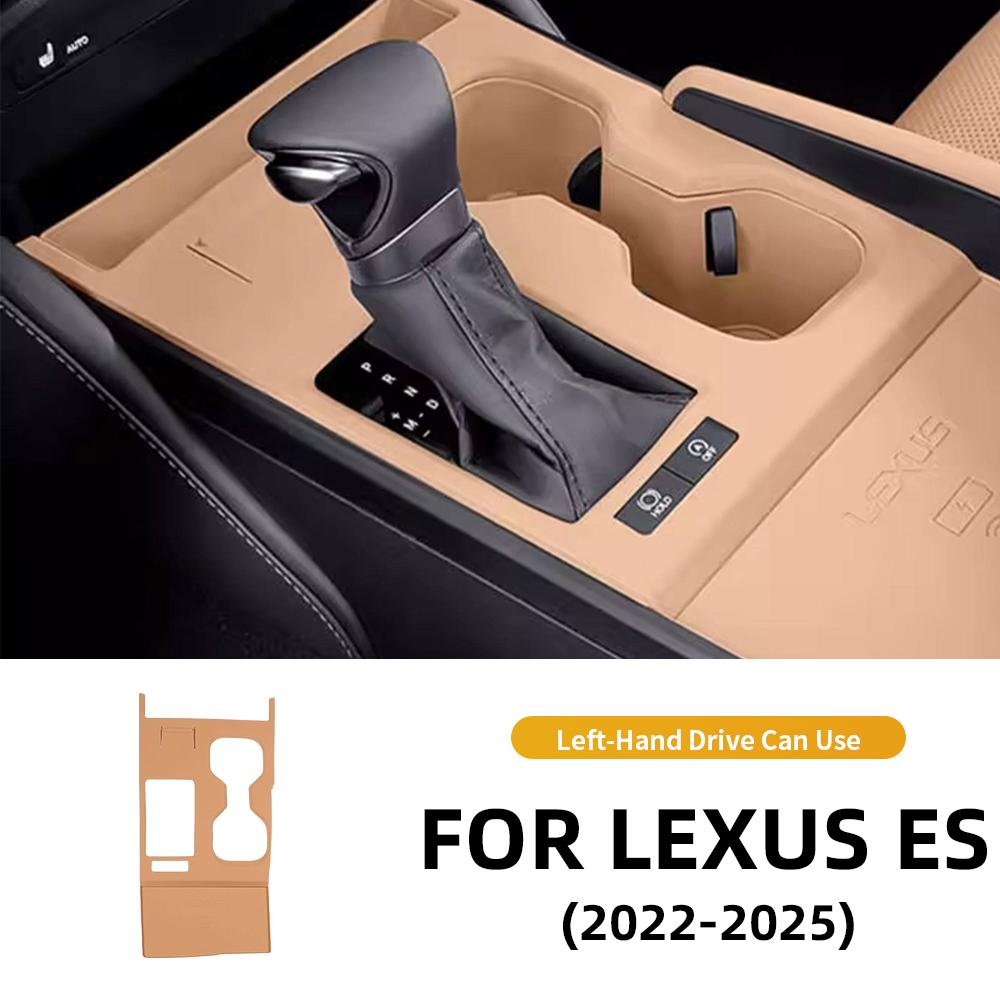 Silicone For 2022 2023 2024 2025 Lexus ES Car Center Console Gear Shift Frame Cover Sticker LHD Accessories