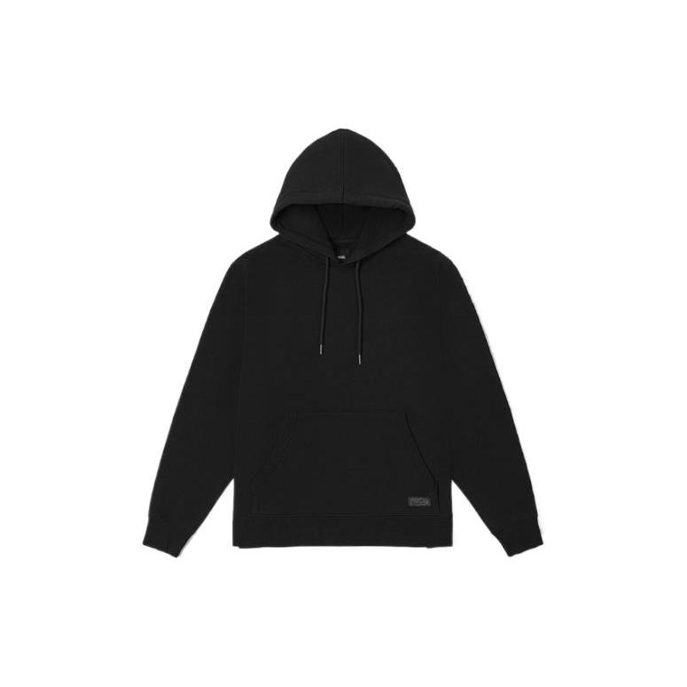 Vans Толстовки Унисекс Черные С капюшоном Умеренные Обычные VN000632BLK