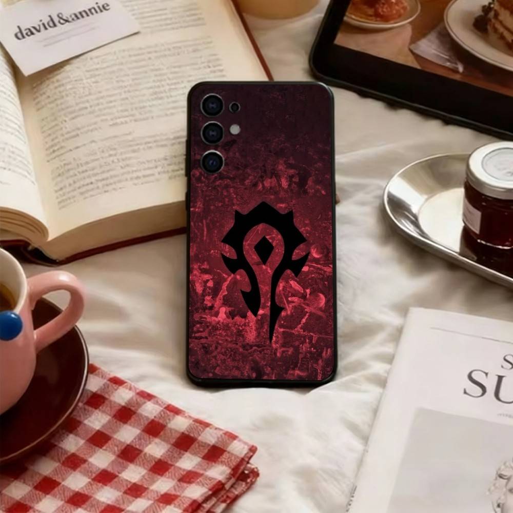 Чехол для телефона W-Warcraft G-Game Мягкий черный Для Samsung S25, S24, S21, S22, S23, S30, Ultra, S20, Plus, Fe, Lite