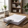 Steel Office Clip Large Document Binding Clip Voucher Binding Clamp  Financial Office
