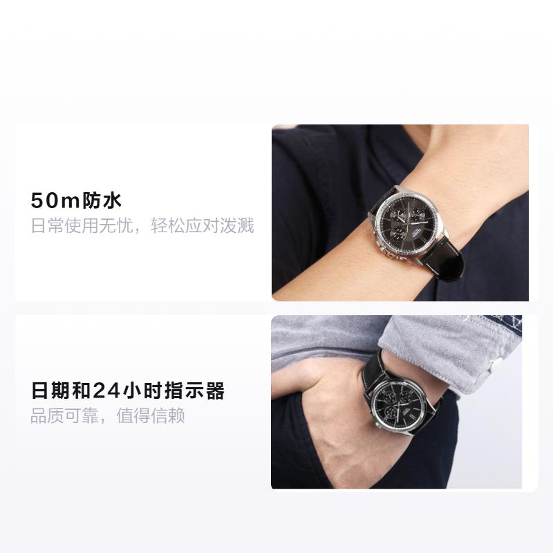 Casio Серия STANDARD Серия DRESS Простые Модные Повседневные Деловые Кварцевый Механизм Кожаный Ремешок Японские и Корейские Часы Мужские';s MTP-1375L-1AV