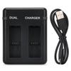 Двойное зарядное устройство с кабелем Micro USB Зарядная станция для AHDBT‑801Gopro801701‑501
