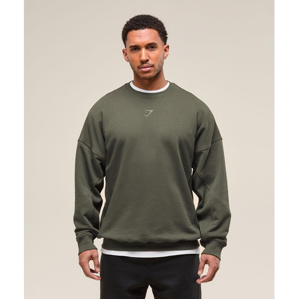 Gymshark Сила экипажа Сила Зеленый A2c9g Ecjh