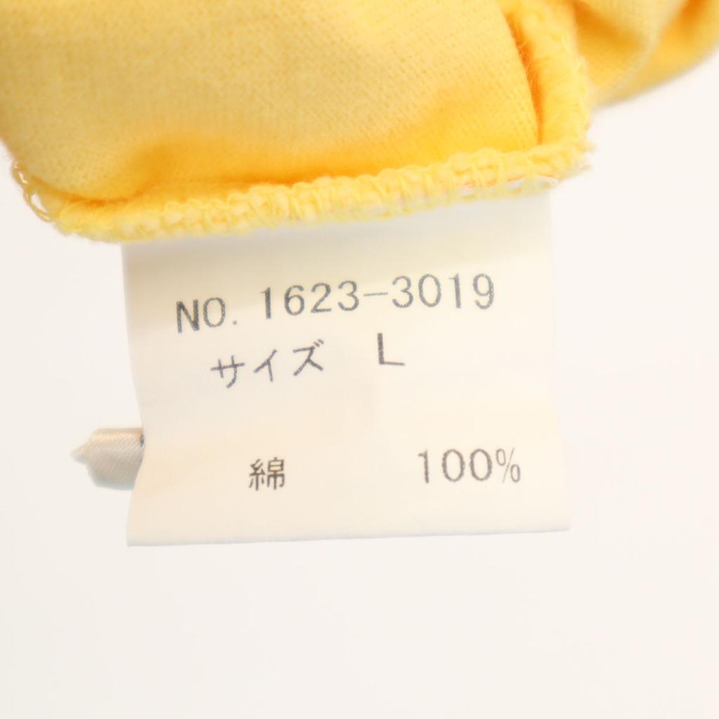 CHAPS RALPH LAUREN Short Sleeve T-shirt L Yellow Men's Used