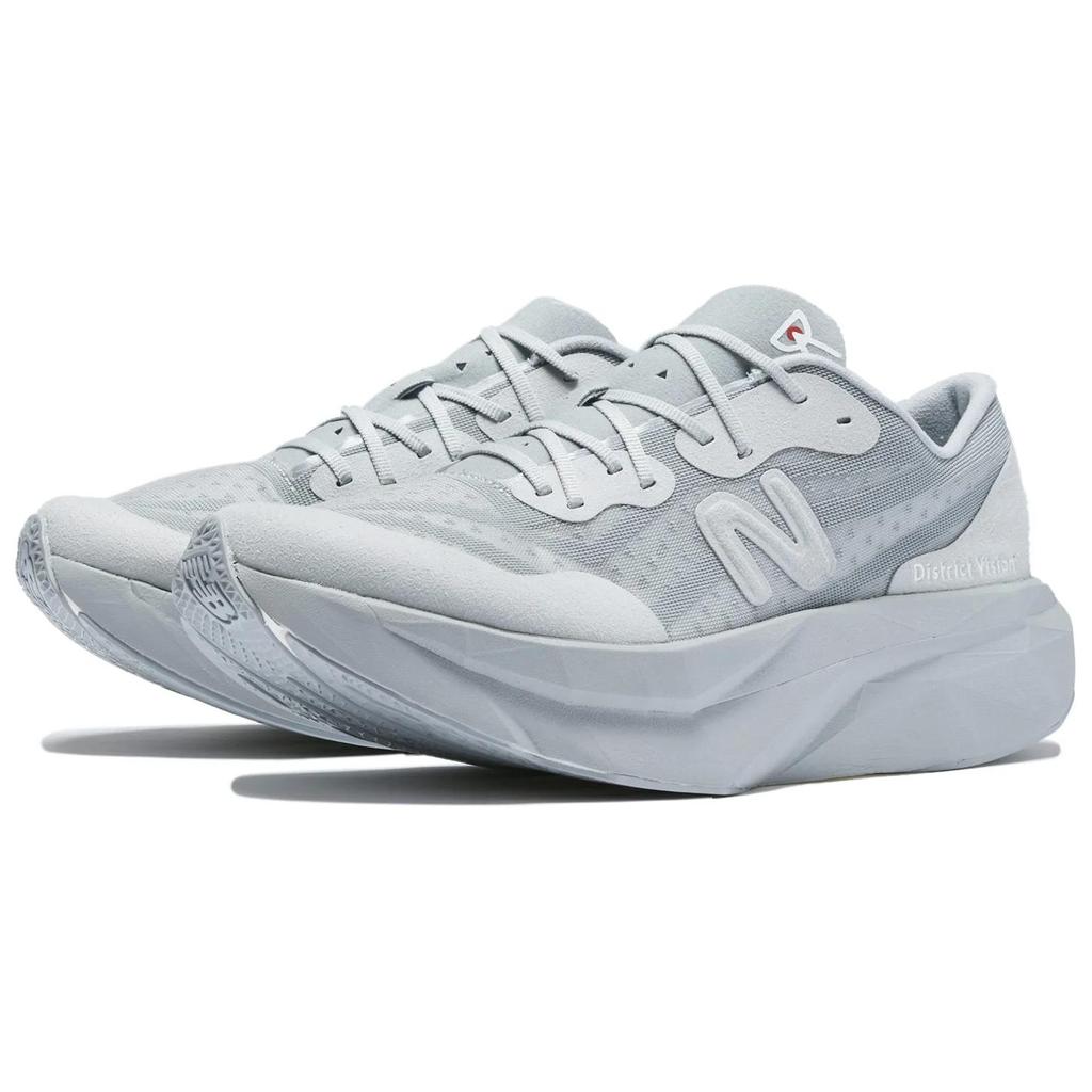 District Vision x New Balance FuelCell SuperComp Elite v4 Алюминиево-серые мужские кроссовки Белые MRCELVD4