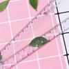 Clear Plastic Acrylic Folding Straight Rulers 30Cm Drawing Kid School Supplies