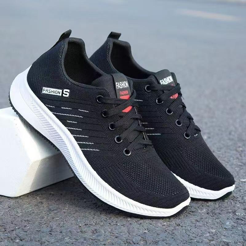Spring New Men's Shoes Breathable Shoes Trendy Casual Sports Shoes Net Cloth Shoes Outdoor Running Shoes