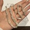 1 нить бусин из натурального камня 6,5×8,5 мм, 38 см, неровные самородки, россыпные бусины для изготовления браслетов, ожерелий, украшений своими руками