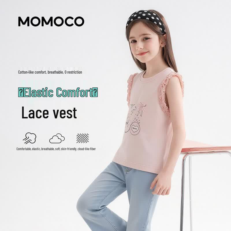 Летний жилет без рукавов для девочек MOMOCO
