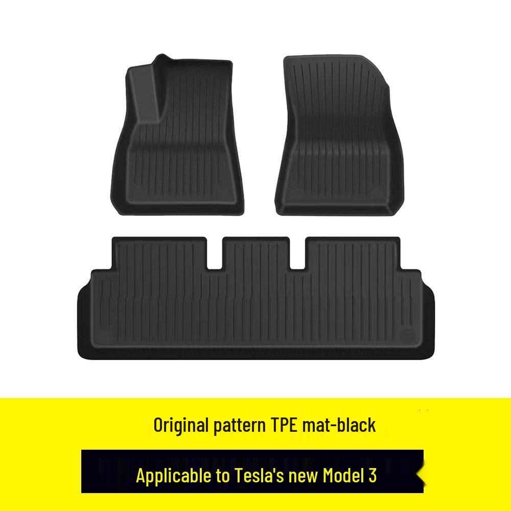 Коврики в салон Tesla Model Y/3 и коврики в багажник новой модели 3 Highland