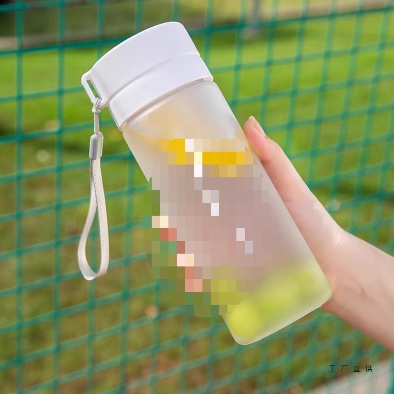 Large Capacity Sport Water Bottle With Tea Infuser Men Women Students Portable BPA-Free PC Cup 600ml 800ml