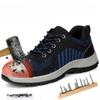 Anti-smashing and Anti-piercing Labor Insurance Shoes Men's Steel Baotou Protective Safety Shoes Work Shoes