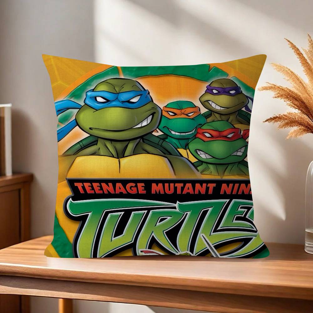 Чехол на подушку N-Ниндзя Черепашки-ниндзя для спальни и гостиной, декоративный чехол на диванную подушку