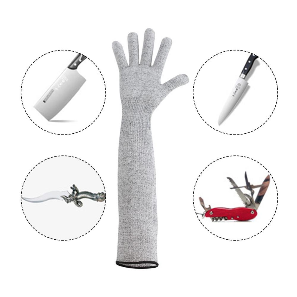5 Anti-puncture Cut-Resistant Anti Cut Gloves HPPE Cut Resistan Skin-friendly Arm Protection Sleeve