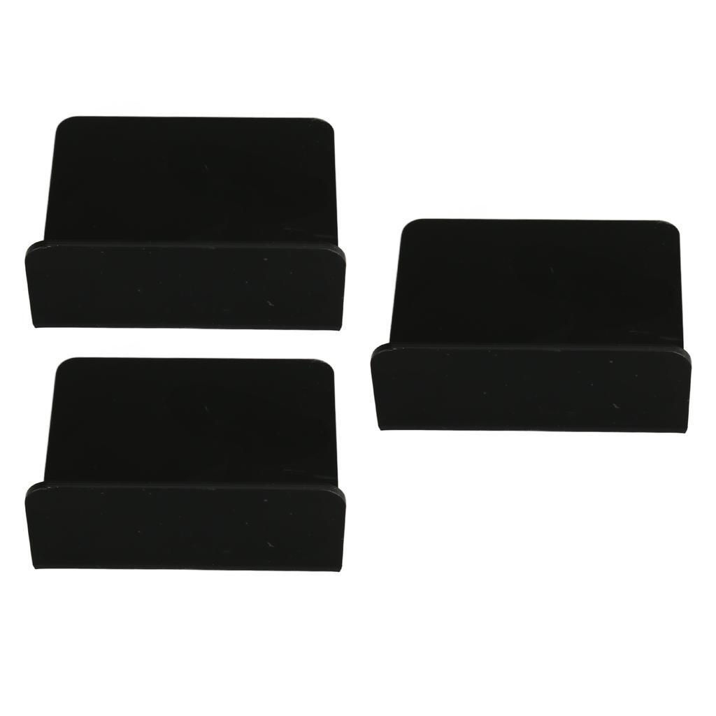 3 PCS Small Security Cameras Wall Shelf with 6 Cable Clips 10PCS Tapes Acrylic Waterproof Drill Free Adhesive Floating