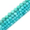 8mm Nature Stone Blue Dull Polished Beads For Jewelry Making DIY Bracelet Accessories