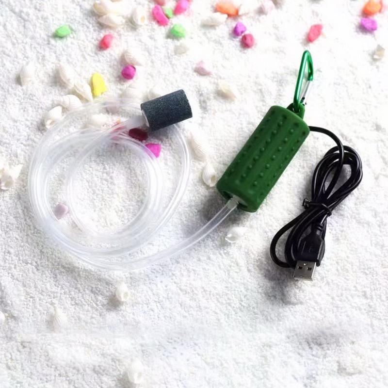 Мини USB мло шумный фильтр воздушный насос для аквариума