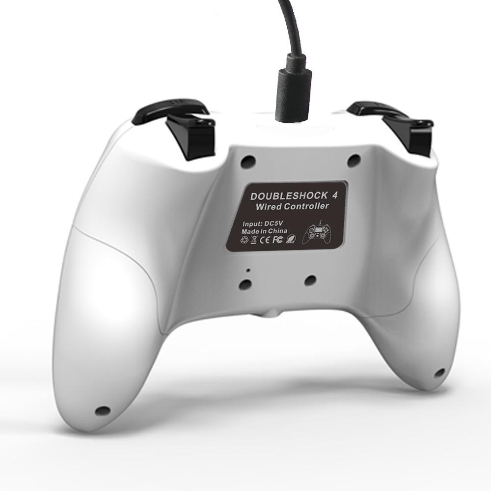 Проводной USB-геймпад для PS3/PS4/Android/ПК, контроллер-джойстик с двойной вибрацией, для игрового контроллера PS4