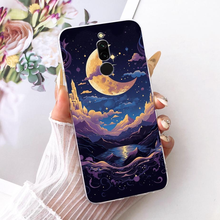 For Xiaomi Redmi 8 8A Case Luxury Flowers Butterfly Painted Cover Soft Slim Phone Case For Xiaomi Redmi 8A 8 Redmi8 Redmi8A Bags