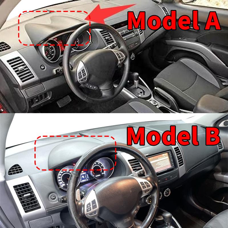 Подходит для Mitsubishi Outlander 2007 2008-2012 Автомобильный коврик на панель Sunshade Покрытие на приборную панель Защитный коврик Аксессуары