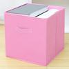 Fabric Storage Cube with Handle Large Capacity Easy Access Foldable Heavy-Duty Toys Clothes