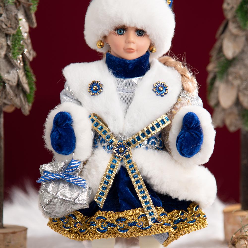 Рождественская кукла, украшения стола, серебряная одежда, великолепная русская детская кукла Снегурочки Навидад Ноэль для рождественского декора
