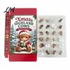 Advent Calendar for Adults Highland Cow Calendars 2026, 2D Acrylic Ornaments, 24 Days Christmas Holiday Gifts Countdown with Collectible Mini Figures