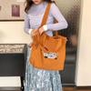Stylish And Versatile Korean Ins Cute Girl Tote Bag For Daily Use With Large Capacity