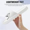 Summer Women Men's Slippers Indoor Bath Thick Platform Non-Slip Home Easter Cartoon Flip Flops Cat Beach Sandals Ladies Shoes