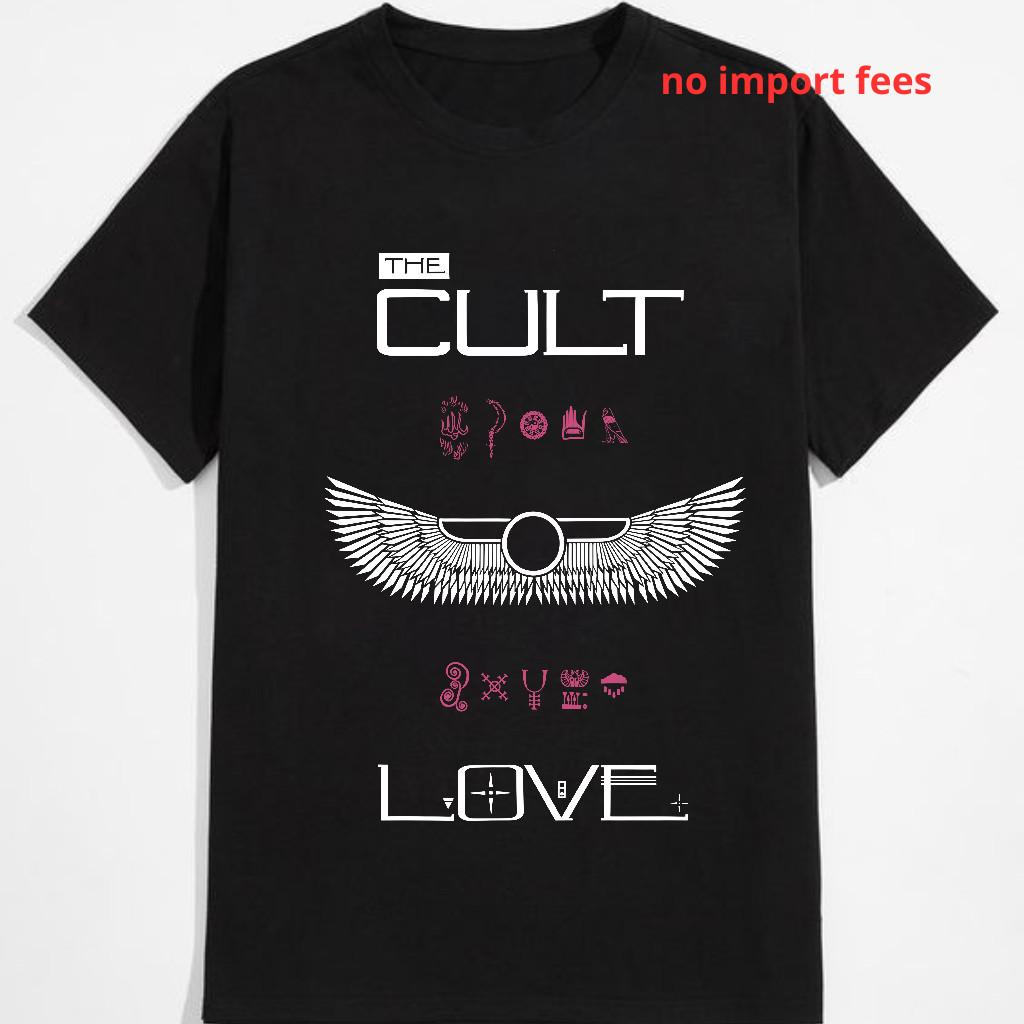 Vintage The Cult Love Album T-Shirt - Rock Band Sonic Temple Tee
