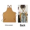 Водонепроницаемый холщовый фартук для кухни, флористов и бариста