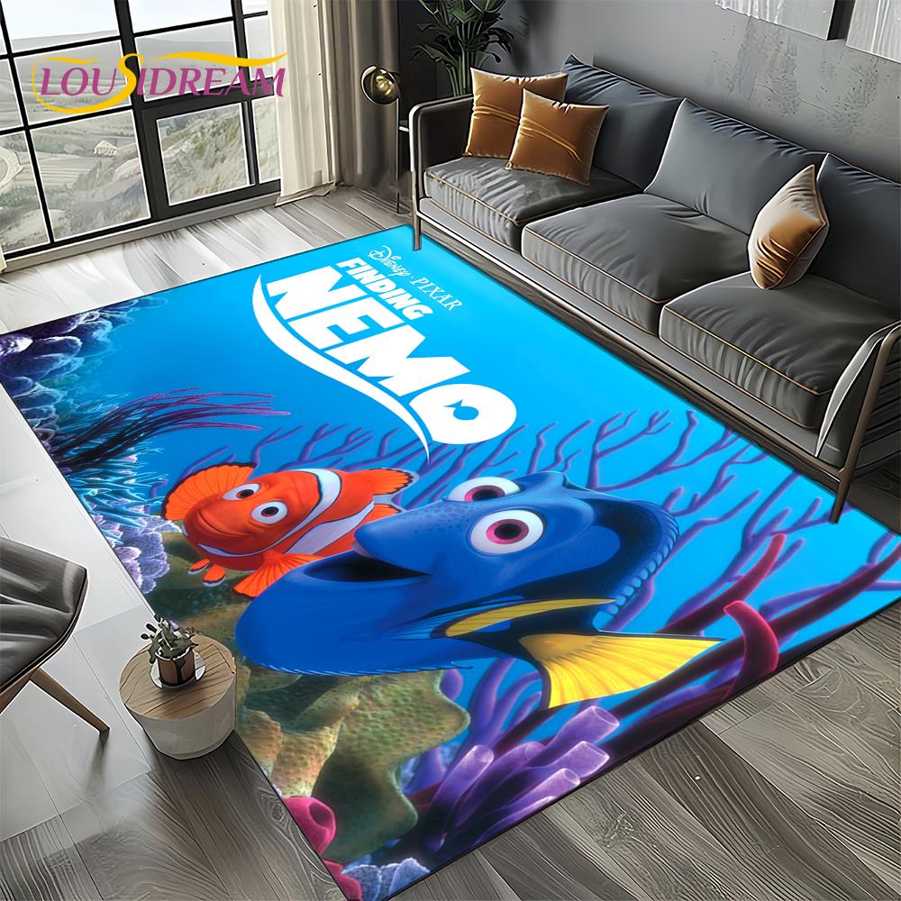 27 Стилей Милый Мультяшный Ковер Finding Nemo Мир Моря для Спальни Гостиной Дома Декор Дивана, Детский Большой Декоративный Коврик для Пола