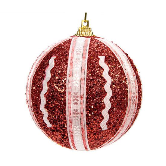 Рождественский шар Изысканный легко повесить легкий рождественский кулон Рождественская елка Подвесной шар Рождественский шар для вечеринки