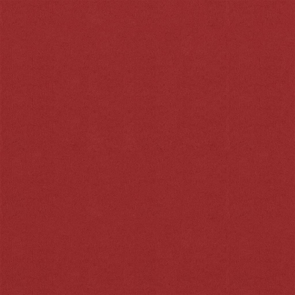 Balcony Privacy Screen Red 120 x 400 cm Oxford Fabric