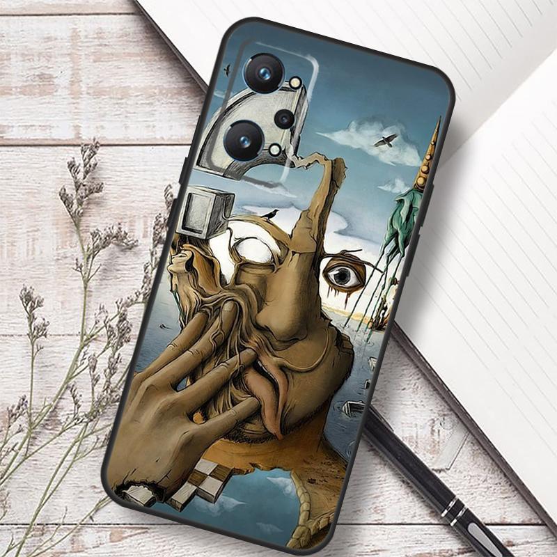 Salvador Dali Art For Realme 14 10 11 12 13 Pro Plus GT 6 6T 5 GT7 Pro C67 C61 C55 C53 C51 C21Y C25S C75 Case