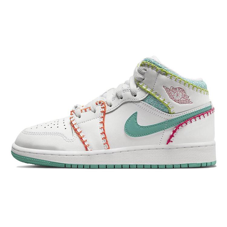 Jordan 1 Mid Multi Knit GS DM6218-100