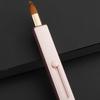 Кисть для макияжа губ, матовая текстура, помощник для макияжа, портативная прочная телескопическая кисть для теней для век двойного назначения для женщин