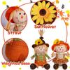 Thanksgiving Doll Harvest Season Sunflower Decoration Scarecrow Doll Series Decorations Autumn Home Decoration
