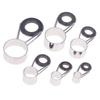 7 шт./компл. рыболовные снасти из нержавеющей стали набор для ремонта комплект направляющее кольцо наконечник рыболовной удочки круглое кольцо направляющее ушко проволочная петля