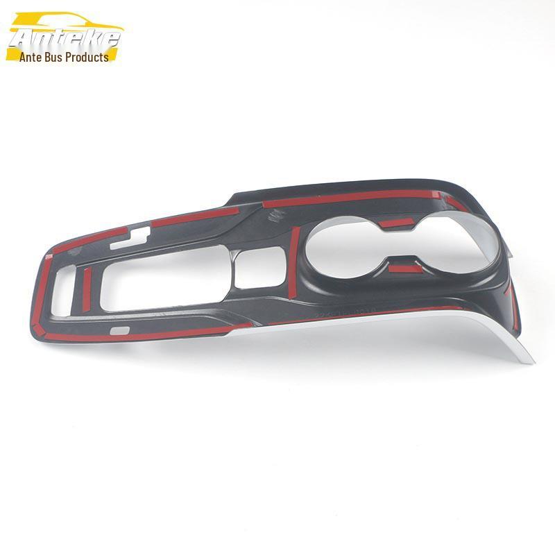 Fenglanda Gear Decor: Fits 22 Models, Console Cup Holder & Gear Lever Sequin Sticker