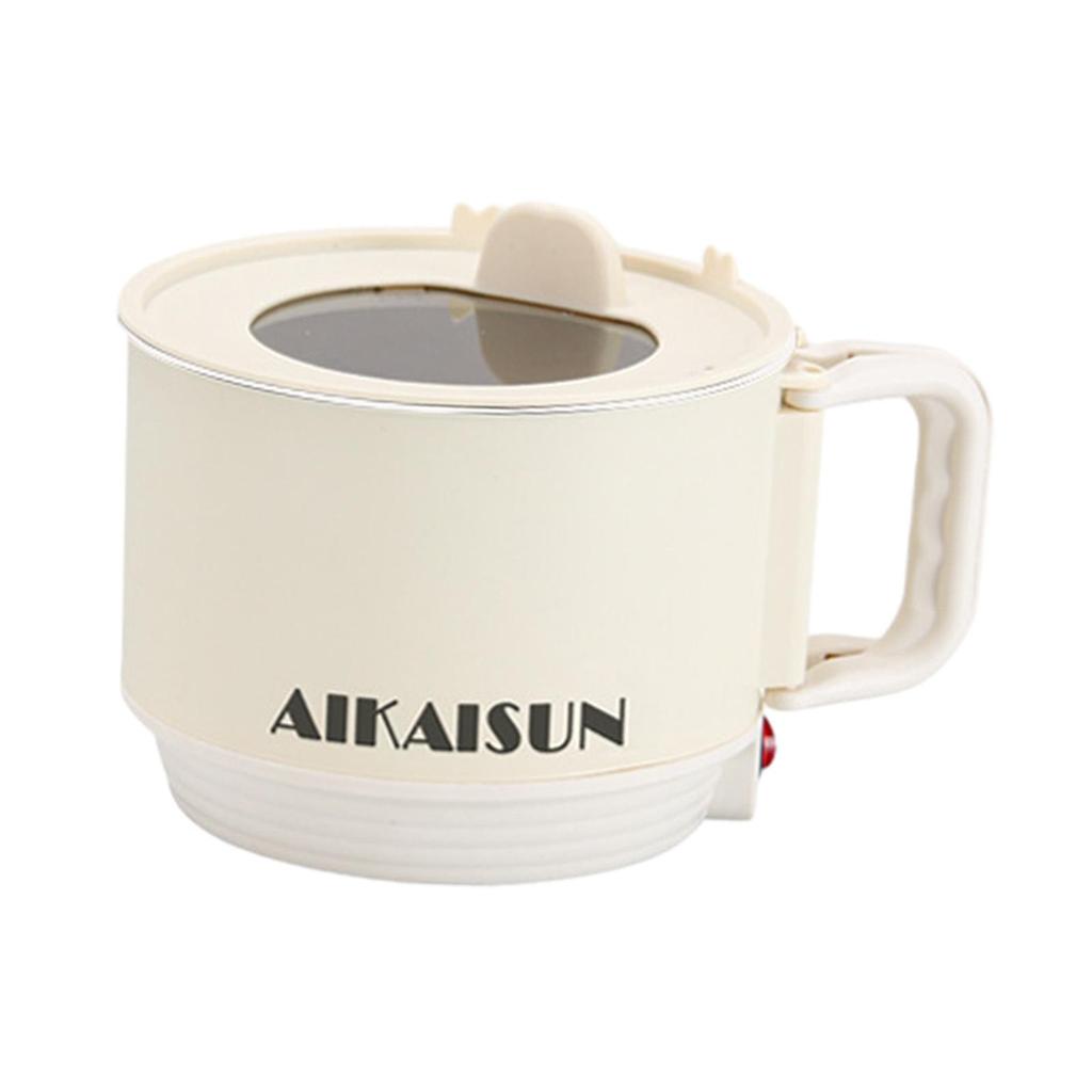 Электрический хот-пот бытовая антипригарная портативная электрическая плита 1,5 л сковорода для овсянки клецки суп рамен яйца