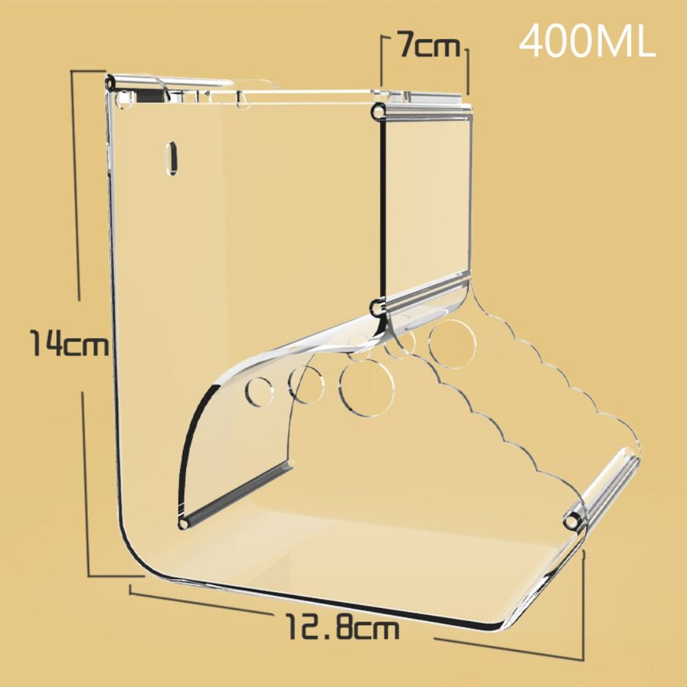 Пластиковая автоматическая кормушка для хомяка, подвесная миска для еды для морской свинки, диспенсер для корма для домашних животных, еж