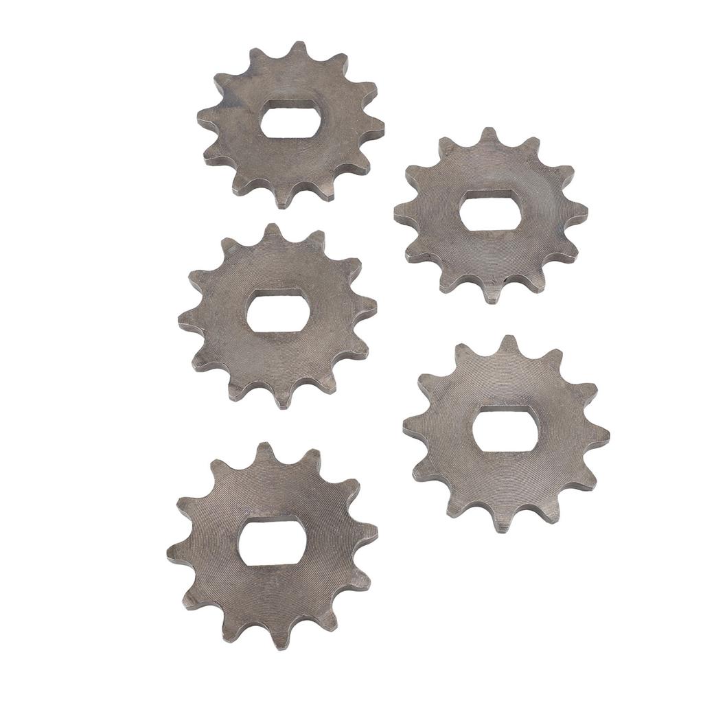 5 шт. Звездочка двигателя 420 Сталь 12x17 мм Внутренний диаметр Моторная цепная звездочка для высокоскоростного двигателя MY1020