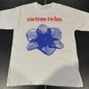 Cocteau twins Футболка с логотипом группы Унисекс Хлопковая футболка Все размеры BO1322 Унисекс Футболка