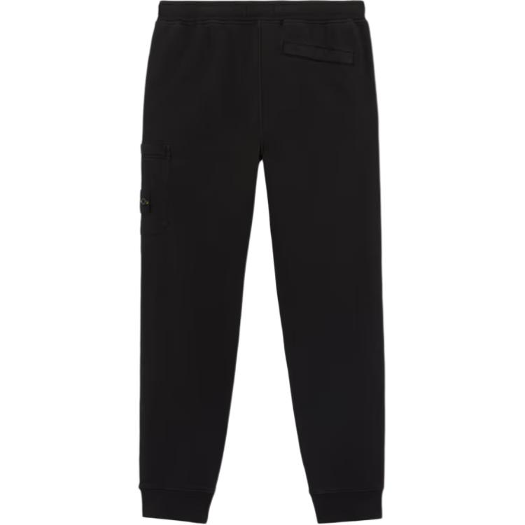 STONE ISLAND Повседневные брюки на кулиске облегающего кроя Мужские брюки Черный K1S156200011S0051-V0029